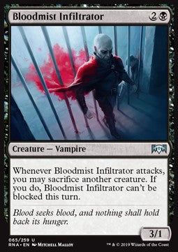 Bloodmist Infiltrator - Ravnica Allegiance (Uncommon) [RNA-65] Hover Image