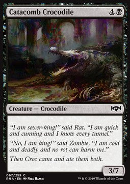 Catacomb Crocodile - Ravnica Allegiance (Common) [RNA-67] Imagen principal del producto