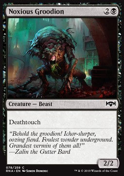 Noxious Groodion - Ravnica Allegiance (Common) [RNA-78] Imagen principal del producto