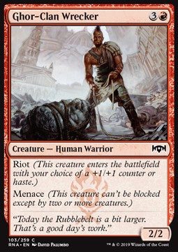 Ghor-Clan Wrecker - Ravnica Allegiance (Common) [RNA-103] Hover Image