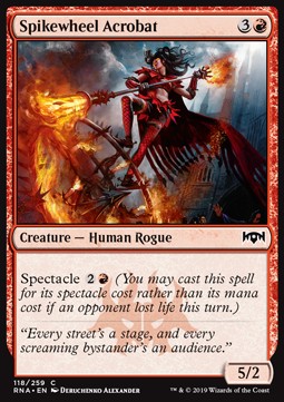 Spikewheel Acrobat - Ravnica Allegiance (Common) [RNA-118] Imagen principal del producto