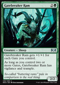 Gatebreaker Ram - Ravnica Allegiance (Uncommon) [RNA-126] Imagen principal del producto