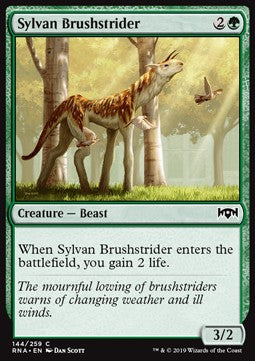 Sylvan Brushstrider - Ravnica Allegiance (Common) [RNA-144] Imagen principal del producto