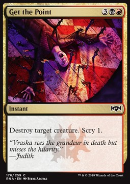 Get the Point - Ravnica Allegiance (Common) [RNA-176] Hover Image
