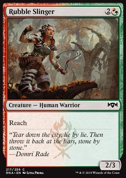 Rubble Slinger - Ravnica Allegiance (Common) [RNA-217] Imagen principal del producto