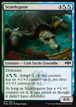 Scuttlegator - Ravnica Allegiance (Common) [RNA-218] Hover Image