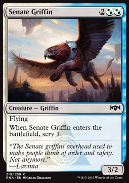 Senate Griffin - Ravnica Allegiance (Common) [RNA-219] Hover Image