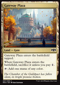 Gateway Plaza - Ravnica Allegiance (Common) [RNA-247] Hover Image