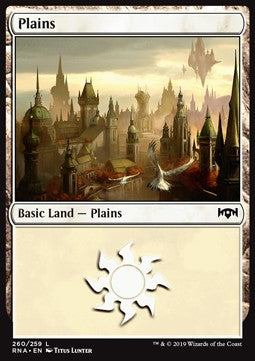 Plains - Ravnica Allegiance: Extras (Land) [XRNA-260]