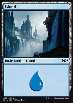 Island - Ravnica Allegiance: Extras (Land) [XRNA-261]