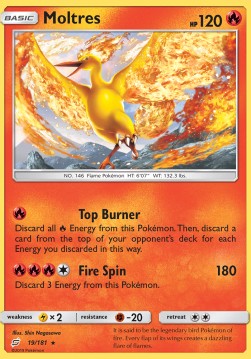 Moltres - Team Up (Holo Rare) [TEU-19] Hover Image