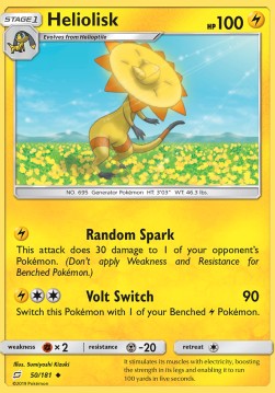 Heliolisk - Team Up (Uncommon) [TEU-50] Immagine principale del prodotto