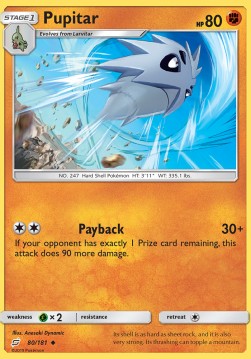 Pupitar - Team Up (Uncommon) [TEU-80] Hover Image