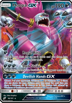 Hoopa GX - Team Up (Ultra Rare) [TEU-96] Hauptbild