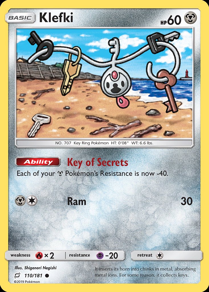 Klefki - Team Up (Common) [TEU-110] Image principale du produit