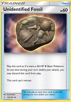 Unidentified Fossil - Team Up (Uncommon) [TEU-155] Hauptbild