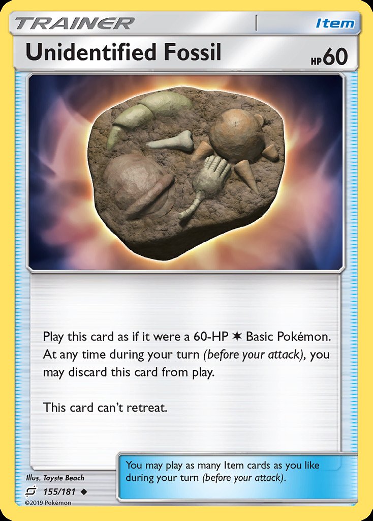 Unidentified Fossil - Team Up (Uncommon) [TEU-155] Image principale du produit