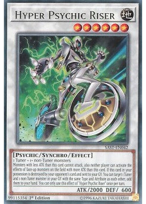 Hyper Psychic Riser — Savage Strike (SAST-042) Yu-Gi-Oh! card Immagine principale del prodotto