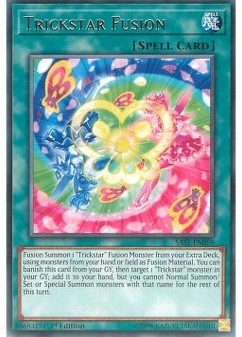 Trickstar Fusion — Savage Strike (SAST-059) Yu-Gi-Oh! card Imagen principal del producto