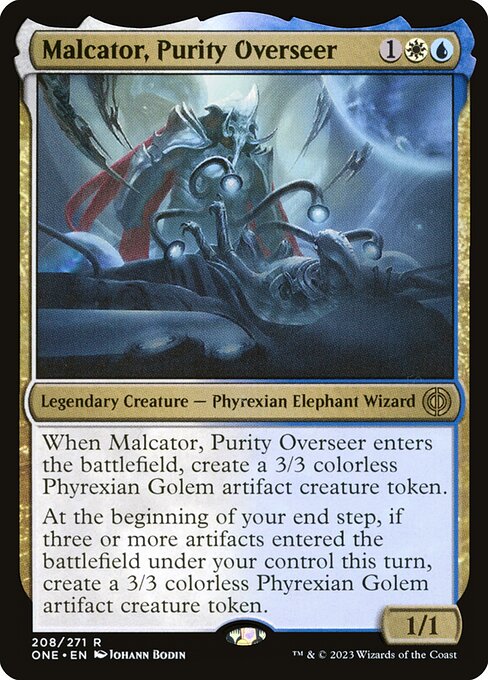 Malcator, Purity Overseer – Phyrexia: All Will Be One (ONE-208) Magic: The Gathering card | LC-REM-20260804-15675718336844-36bda977-e5d1-4813-a5f5-265023965142