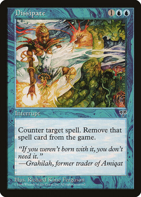 Dissipate – Mirage (MIR-61) Magic: The Gathering card | LC-REM-20260804-15602907578700-36d9271d-6dbf-4640-9222-721a7a3ccc08