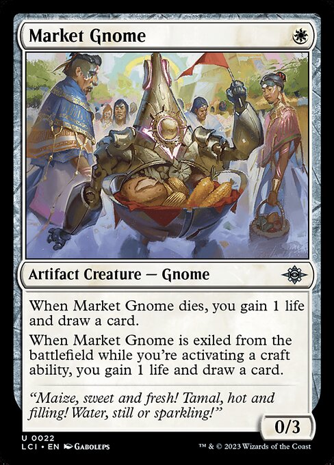 Market Gnome – The Lost Caverns of Ixalan (LCI-22) Magic: The Gathering card