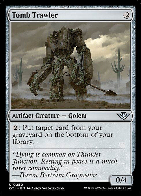 Tomb Trawler – Outlaws of Thunder Junction (OTJ-250) Magic: The Gathering card | LC-REM-20260804-15353652019532-36e61cb8-219a-4fe6-a2e6-307665ffa38f