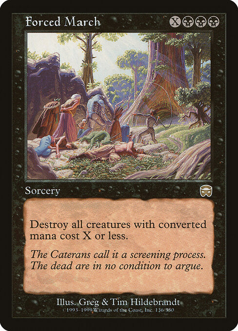 Forced March – Mercadian Masques (MMQ-136) Magic: The Gathering card Imagen principal del producto