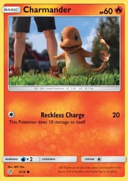 Charmander - Detective Pikachu (Common) [DET-4]