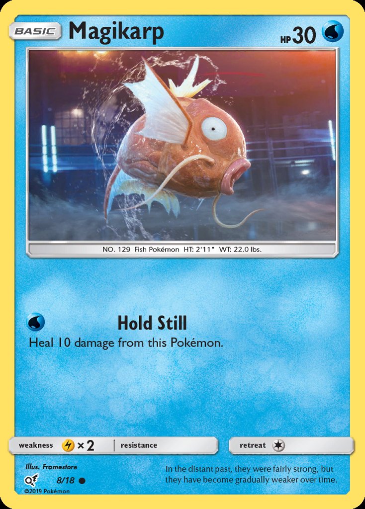 Magikarp - Detective Pikachu (Common) [DET-8] Image principale du produit