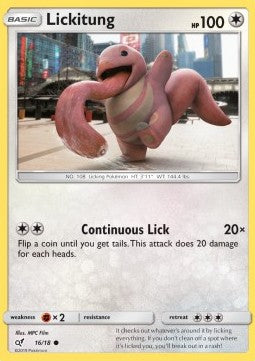 Lickitung - Detective Pikachu (Common) [DET-16] Imagen principal del producto