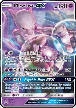 Mewtwo GX - SM Black Star Promos (Promo) [SM-196] Immagine principale del prodotto
