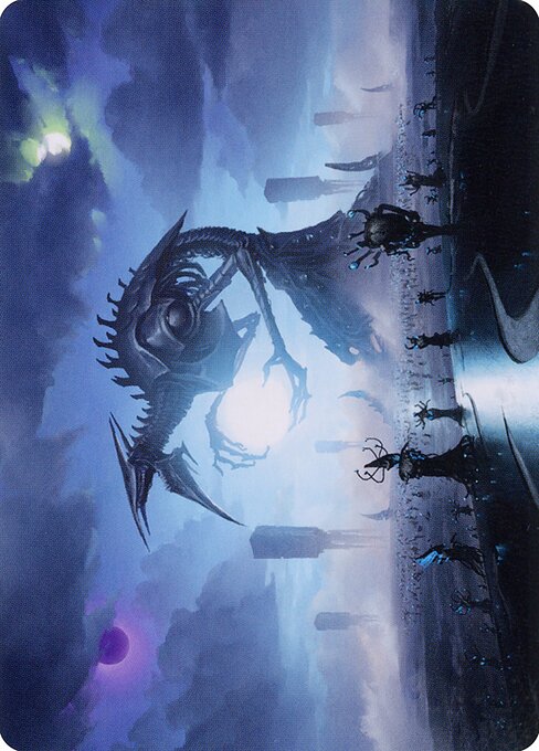 Blue Sun's Twilight // Blue Sun's Twilight – Phyrexia: All Will Be One Art Series (AONE-13) Magic: The Gathering card | LC-REM-20260804-15711440339276-3707b0da-dbae-47f3-a317-232db566f745