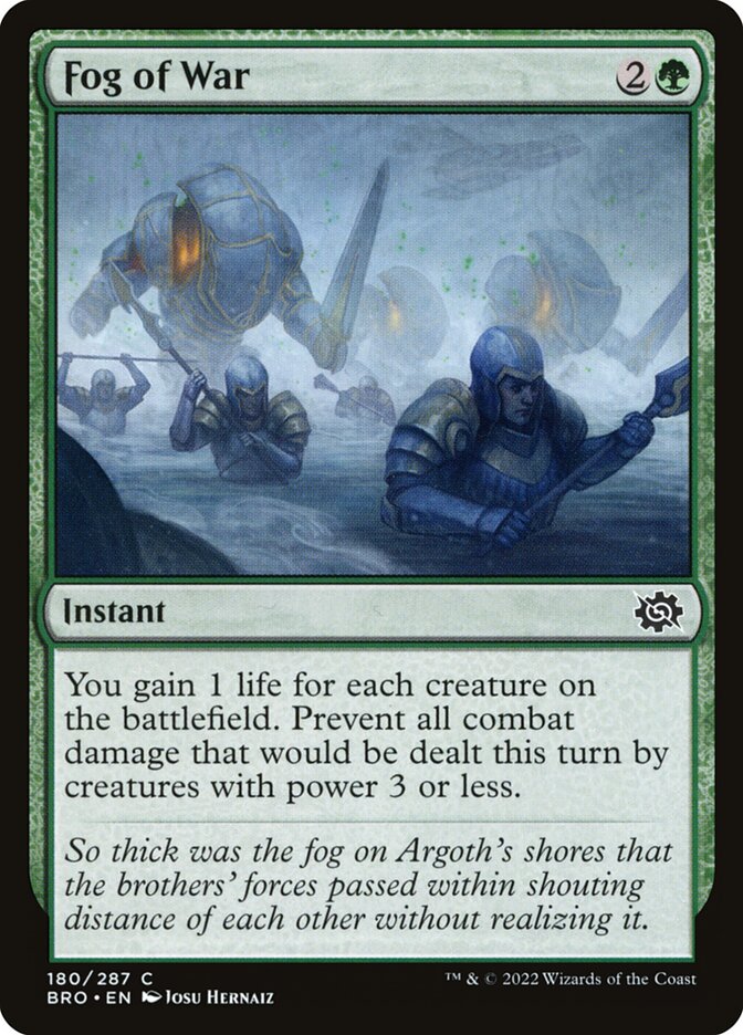 Fog of War - The Brothers' War (Common) [BRO-180] Main image