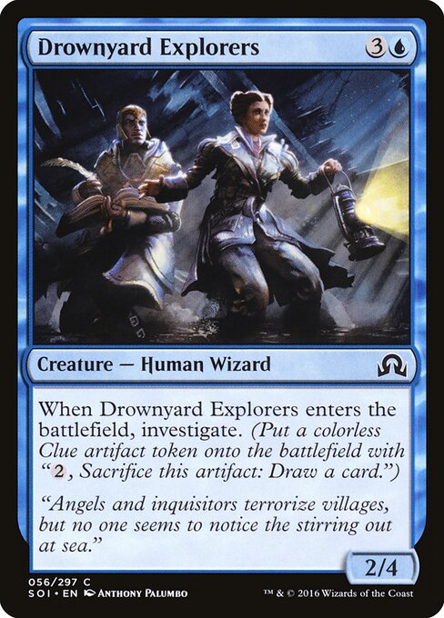 Drownyard Explorers – Shadows over Innistrad (SOI-56) Magic: The Gathering card