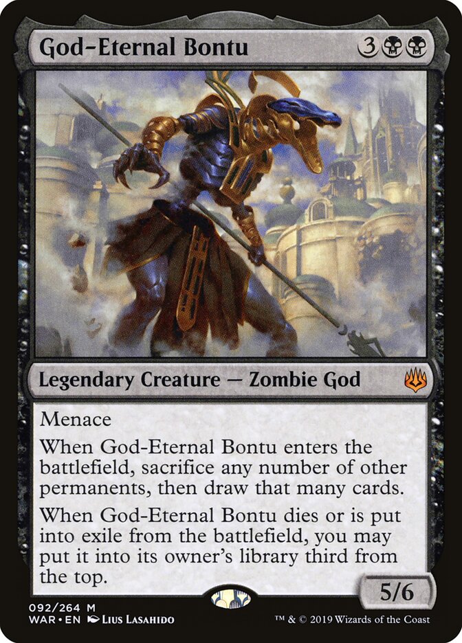 God-Eternal Bontu - War of the Spark (Mythic) [WAR-92]