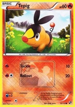 Tepig - Black & White (Promo) [BLW-15] Hover Image