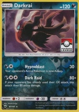 Darkrai - Burning Shadows (Promo) [BUS-87] Hover Image