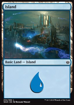 Island (V.2) - War of the Spark (Land) [WAR-254] Hover Image