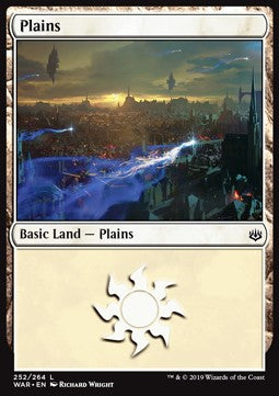 Plains (V.3) - War of the Spark (Land) [WAR-252] Hover Image