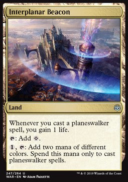 Interplanar Beacon - War of the Spark (Uncommon) [WAR-247] Imagen principal del producto
