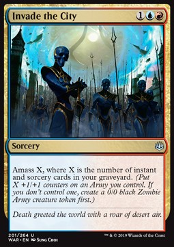 Invade the City - War of the Spark (Uncommon) [WAR-201] Hover Image