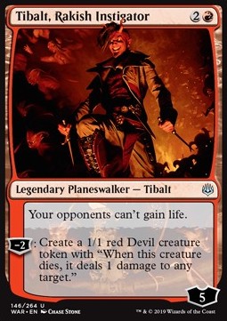 Tibalt, Rakish Instigator - War of the Spark (Uncommon) [WAR-146] Main image