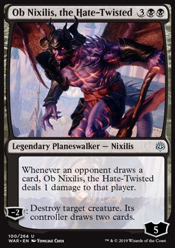 Ob Nixilis, the Hate-Twisted - War of the Spark (Uncommon) [WAR-100] Hauptbild
