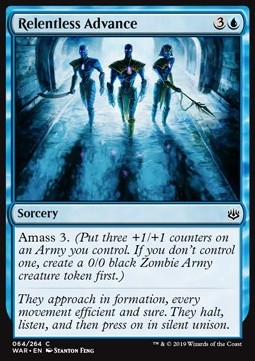 Relentless Advance - War of the Spark (Common) [WAR-64] Main image
