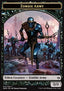 Zombie Army Token (Black 0/0) (V.3) - War of the Spark (Token) [WAR-T10]