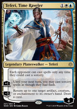 Teferi, Time Raveler - War of the Spark (Rare) [WAR-221]