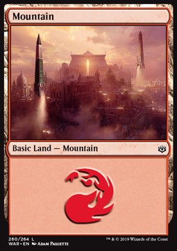 Mountain (V.2) - War of the Spark (Land) [WAR-260] Image principale du produit