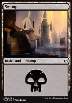 Swamp (V.1) - War of the Spark (Land) [WAR-256] Hover Image