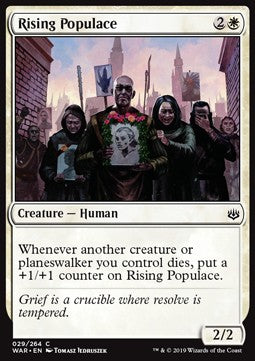 Rising Populace - War of the Spark (Common) [WAR-29] Imagen principal del producto